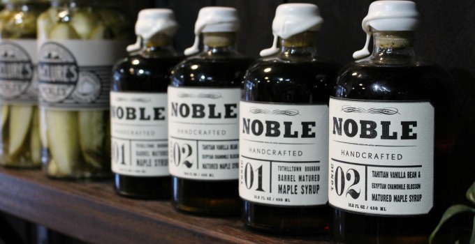 Sense Of Taste barrel aged maple syrup