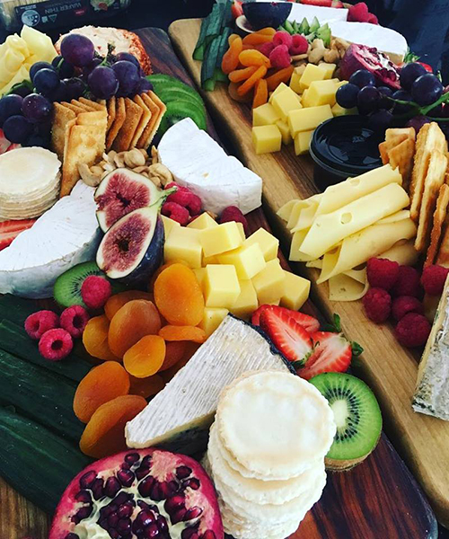 Saturday afternoon platter