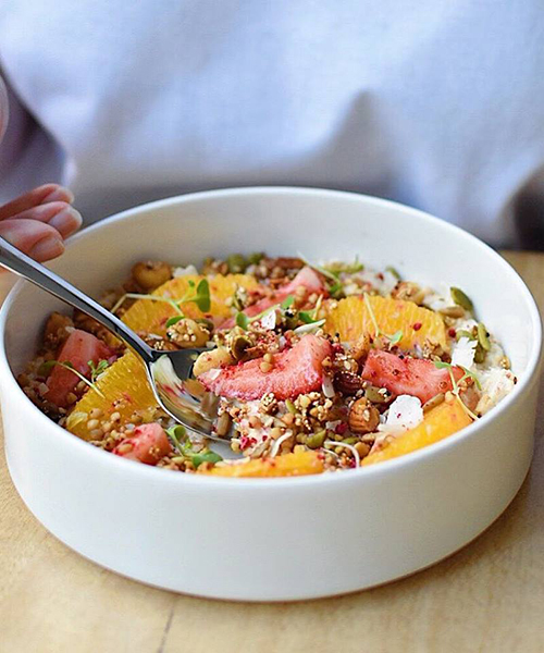 Orange & Cinnamon Bircher